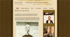 Desktop Screenshot of henrygruber.com